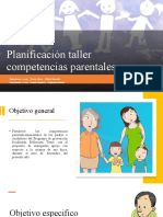 Planificacion Taller Competencias Parentales