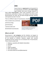 Mucormycosis: Who Is at Risk?