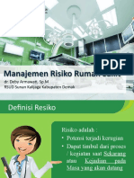 Manajemen Resiko RS (DR Deby)
