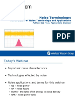 Media Noisecom Webinars Noise Terms and Applications Webinar Noise Term FINAL