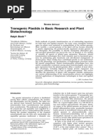 Chlamydomonas Molecular Genetics and Physiology | PDF | Gene