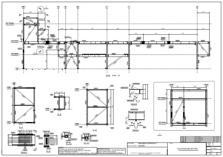 G-15 - Elevation & Section Details | PDF