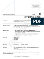 Appretto Super: Technical Data Sheet