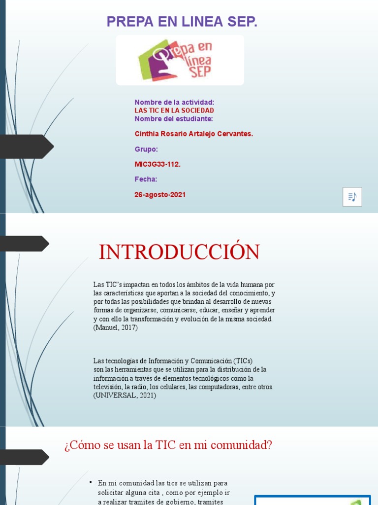 Impacto de las TIC en la Sociedad | PDF | Ciencias sociales