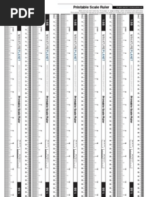 printable scale ruler 1 56 pdf foot unit length