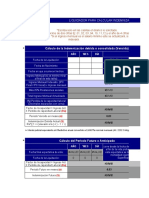 Calculador de indemnización por daños y perjuicios