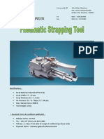 Pneumatic Strapping Tool