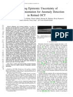 Exploiting Epistemic Uncertainty of Anatomy Segmentation For Anomaly Detection in Retinal OCT