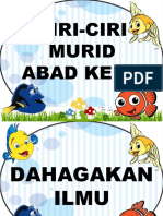 Ciri2 Murid Abad Ke 21