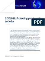 COVID-19 Protecting People and Societies