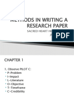 Guidelines in Writing The Research
