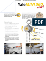 Lifting365 YaleMINI Manual Chain Hoist