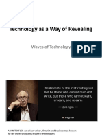 Technology As A Way of Revealing