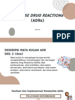 Adverse Drug Reactions: (Adrs)