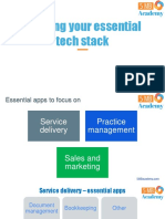 Building Your Essential Tech Stack