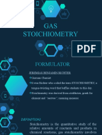 Gas Stoichiometry