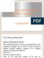 Organization of The IBM PC Assembly Language