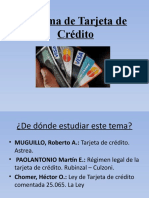 Sistema de Tarjeta de Crédito 2020