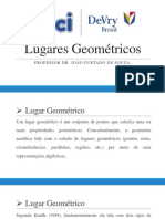 Geometria Analítica - Lugares Geométricos