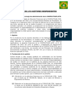 Wilian Vera R.-Dictamen de Auditoria Segun Las Nia 700