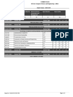 BTech Computer Science Engineering Curriculum 2021