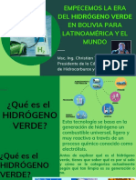 EMPECEMOS LA ERA DEL HIDRÓGENO VERDE EN BOLIVIA PARA LATINOAMÉRICA Y EL MUNDO (2)