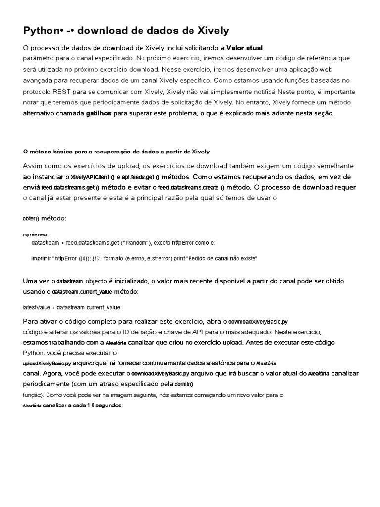 Python Programming For Arduino - 4 - Portugues | PDF | Computação em ...