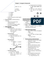 Chapter 1: Inorganic Compounds: Chemical Formula