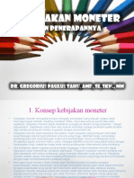 Sesi 13 Kebijakan Moneter Perekonomian Indonesia