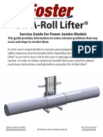 On A Roll Lifter Power Jumbo Service Manual