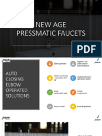 New Age Pressmatic Faucets