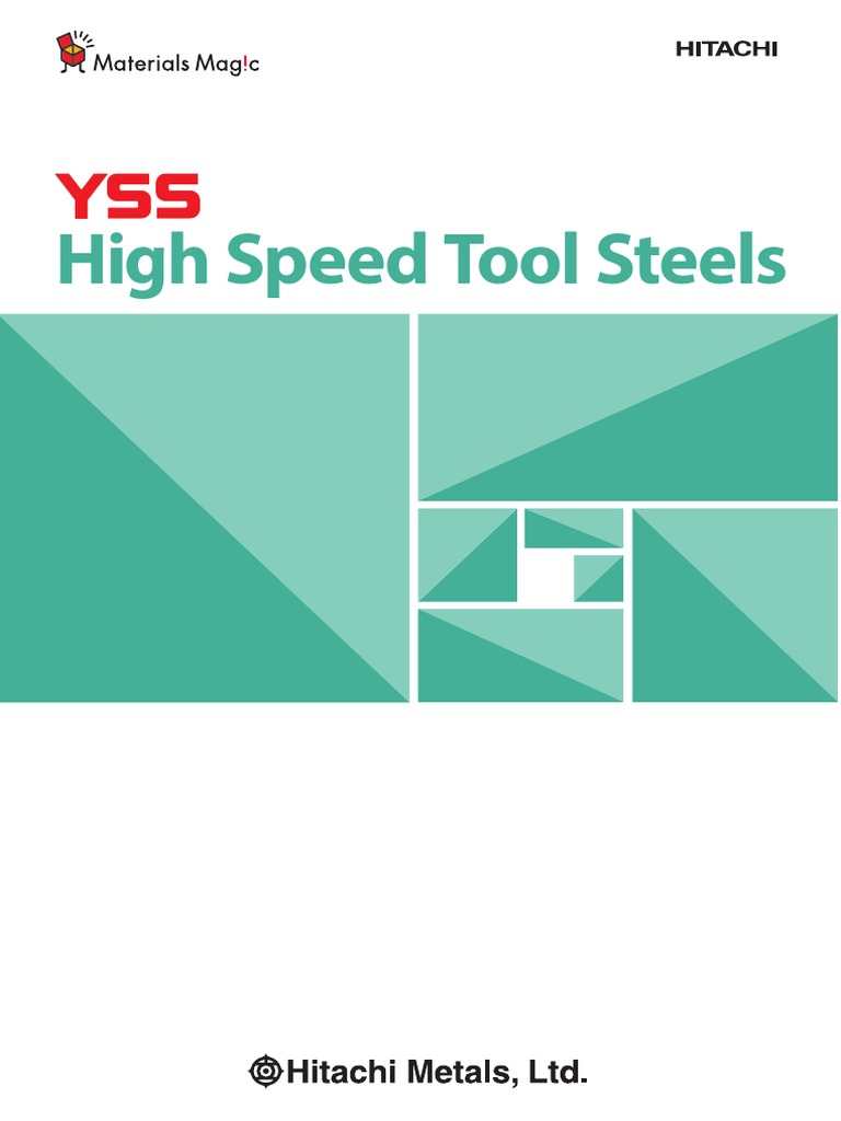 High Speed Tool Steels | PDF | Steel | Building Engineering