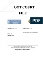 Moot Court File Format