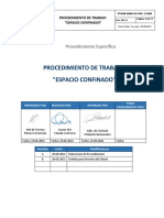 Procedimiento de Espacios Confinados