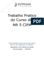 Trabalho Pratico Curso de CIPA