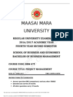 Maasai Mara University: This Study Resource Was