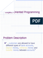 Object Oriented Programming