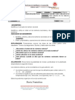 Matemáticas Séptimo Orden Números Racionales