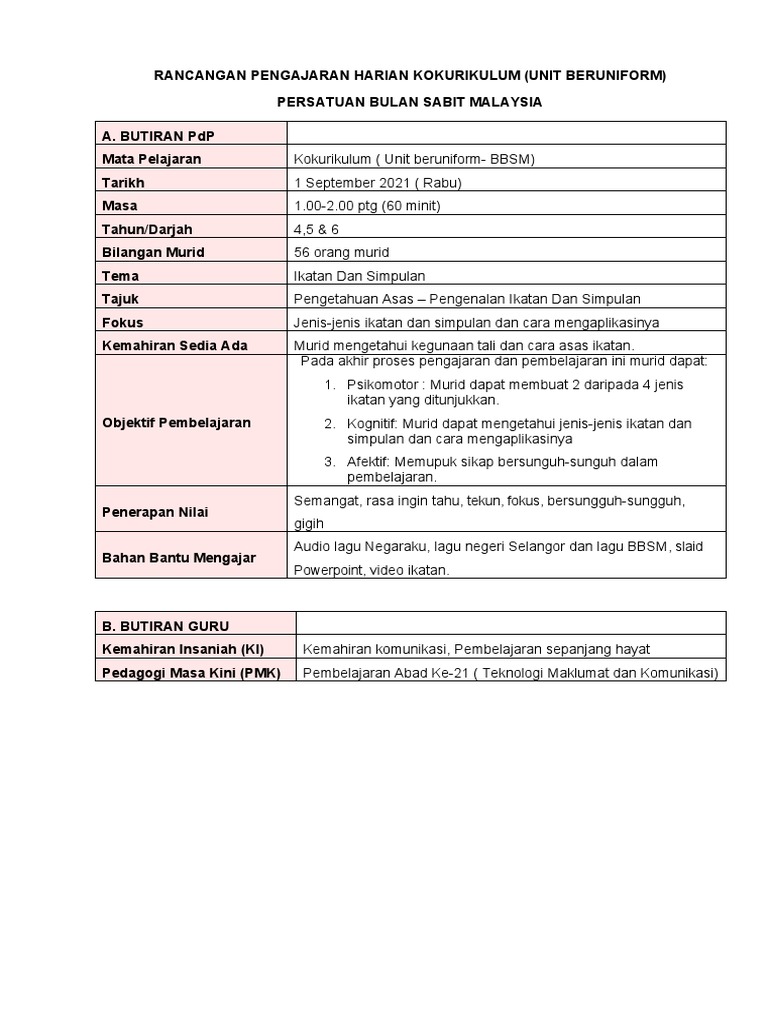 Buku Log Bsmm