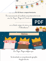 Certificados de Buen Comportamiento para Los Reyes Magos