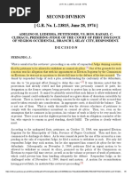 Ledesma v. Climaco G.R. No. L-23815 June 28, 1974