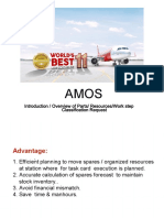 Parts, Resources Request - Overview in AMOS