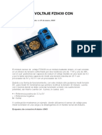 Sensor de Voltaje FZ0430 Con Arduino 45244