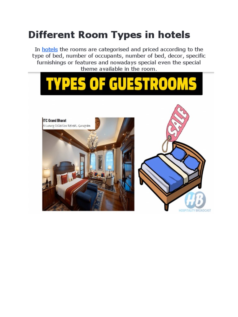 Hotel Room Types Explained | PDF