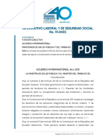 Acuerdo Interministerial MSP-MDT 003 2019