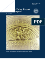 Federal Reserve Monetary Policy Report - Mar 2011