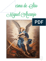 Livro Devocionario Quaresma de São Miguel Arcanjo Milicia 5, exército de São Miguel