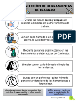 INFOGRAFIAS Desinfección de Herramientas