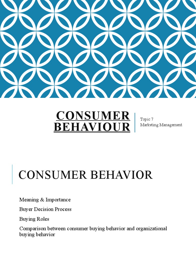 Understanding Consumer Behavior in Marketing | PDF | Marketing ...