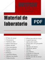 Material de Laboratorio